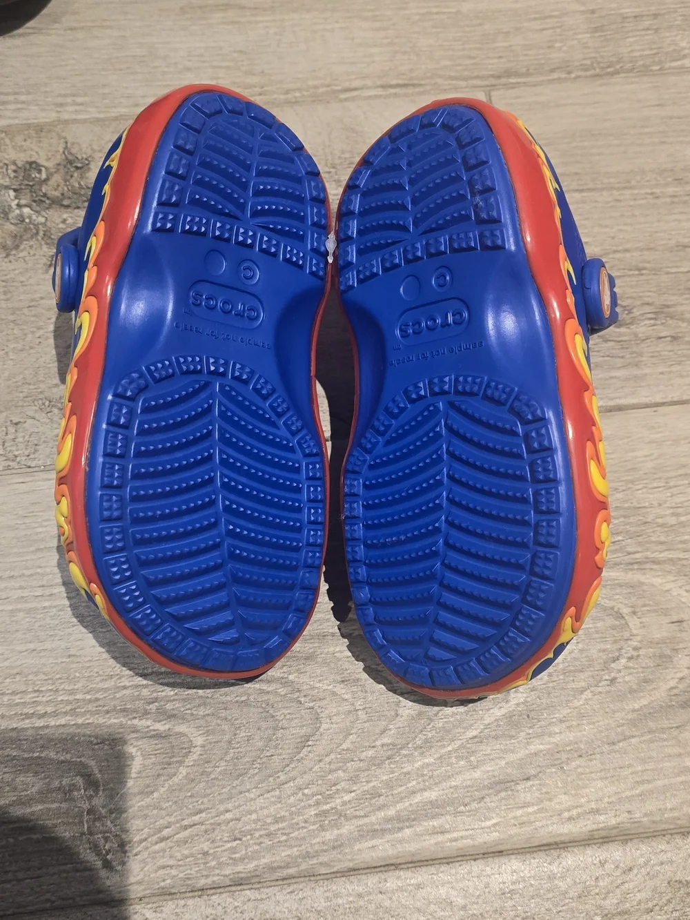 CROCS bright blue